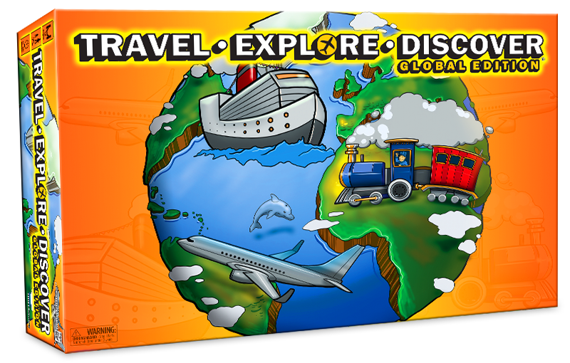 Travel Explore Discover Board Game